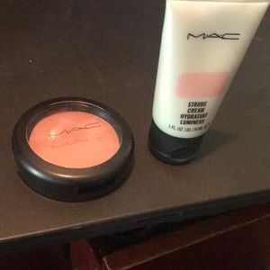 Mac blush and highlight